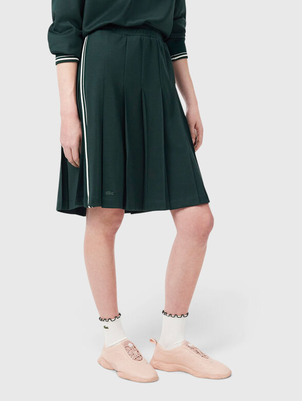 Pleated midi skirt - 3