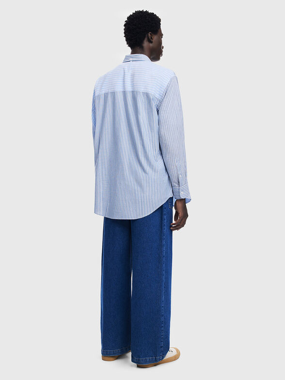 ALVA shirt with contrasting panels  - 3