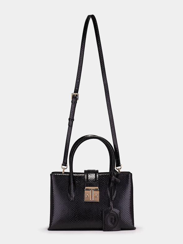 TULIP Tote bag with snake texture - 2