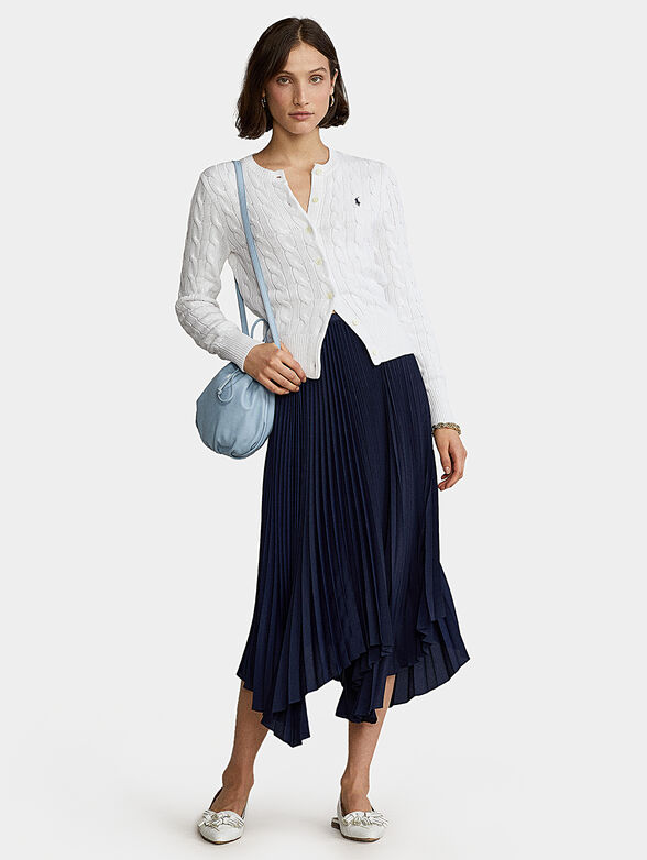 Asymmetrical pleated skirt - 2