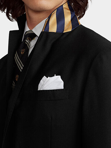 Black blazer with classic lapel - 4