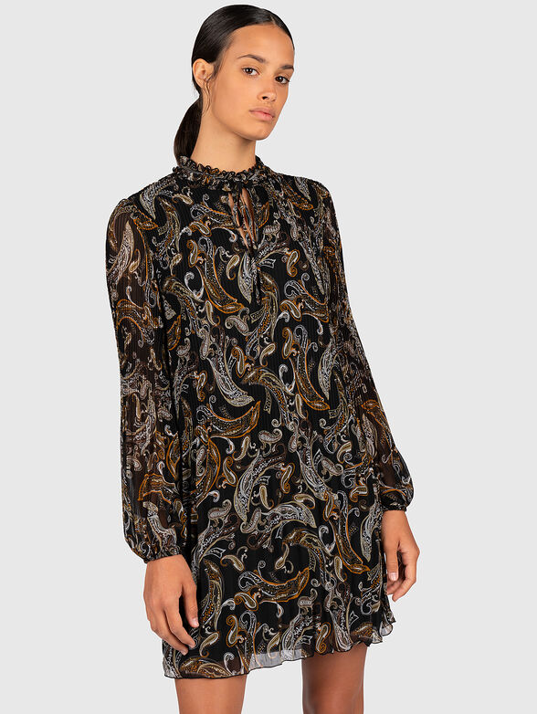 Dress with paisley print - 1