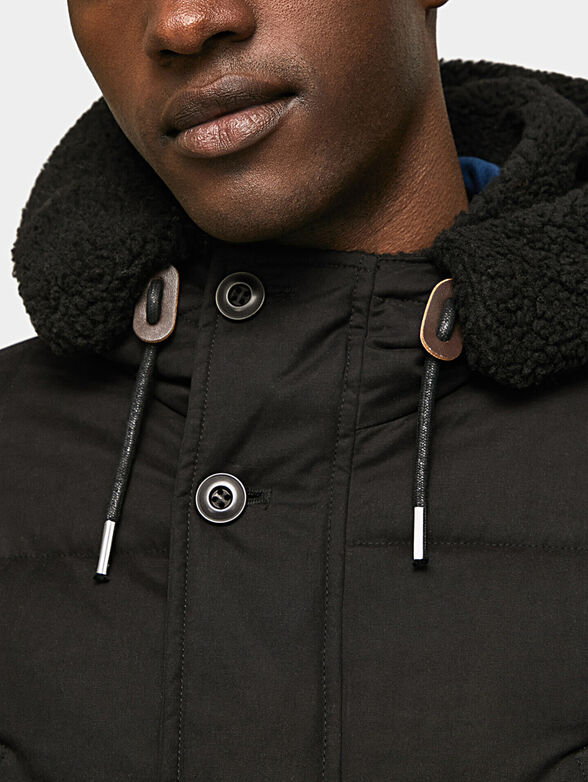 JADEN black padded jacket - 4