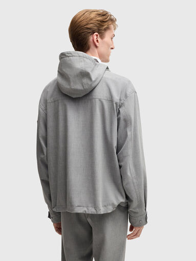 Transition hooded jacket with logo - 3