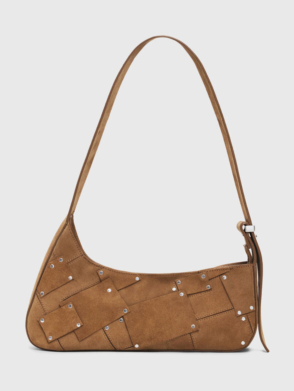 Suede bag with studs - 1