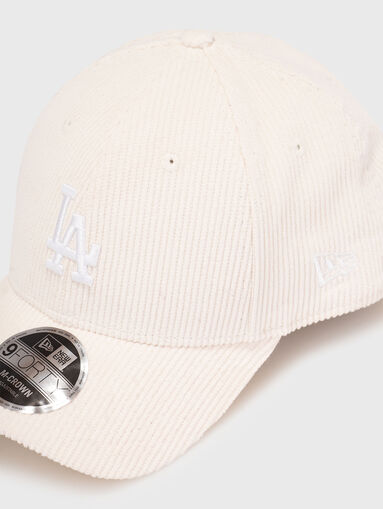 LA DODGERS MLB CORD CREAM 9FORTY cap - 4