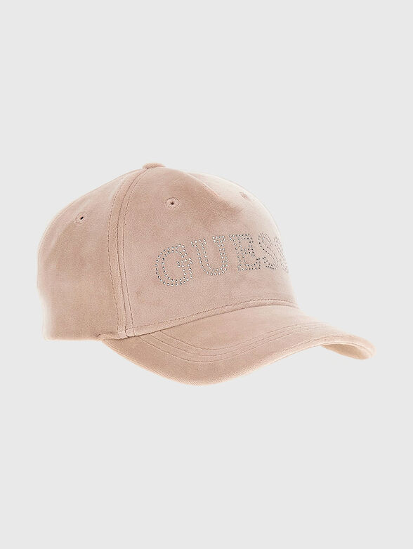 Velvet baseball cap - 1