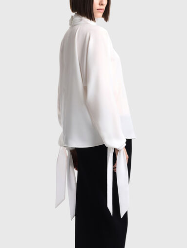 Blouse with accent cuffs - 3