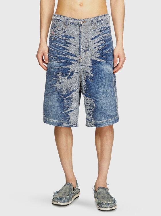 Дънкови къси панталони D-LIRE-SHORT-S - 1