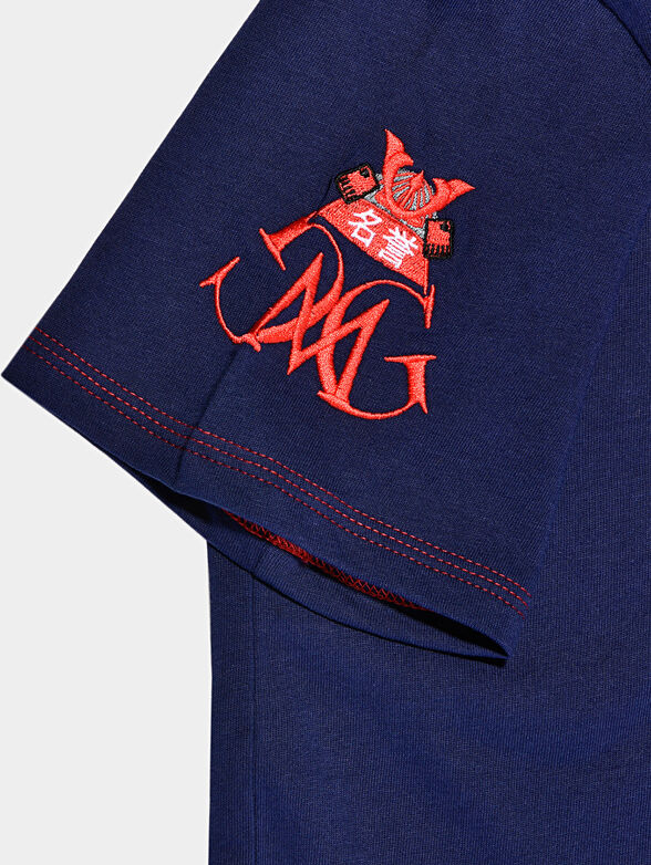 GMTS024 Cotton t-shirt with print - 5