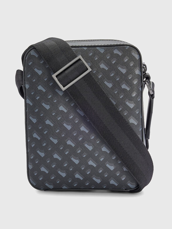 Crossbody bag with monogram print - 3