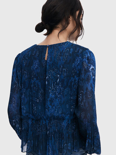 Pleated blouse - 4