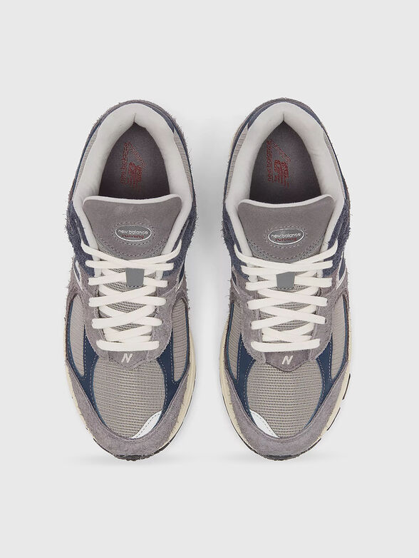 2002R grey sneakers with suede details - 5