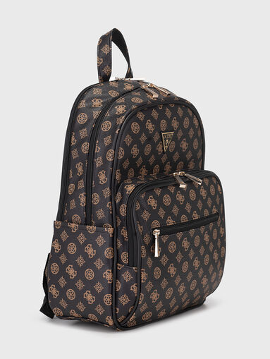 WILDER backpack with monogram print - 4
