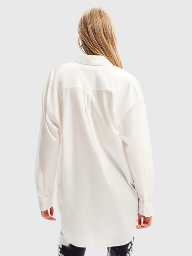 Cotton shirt with print - 3