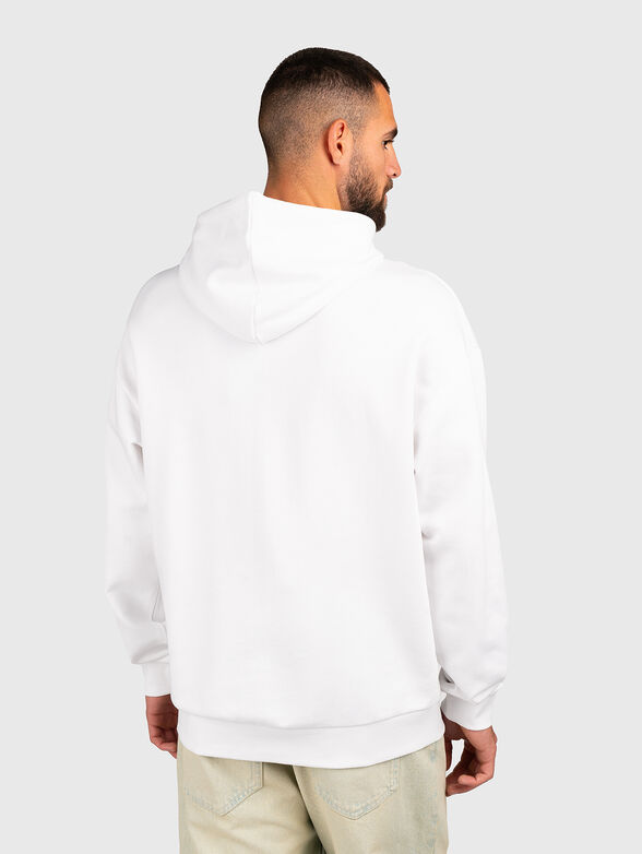 Cotton sweatshirt with logo details - 3