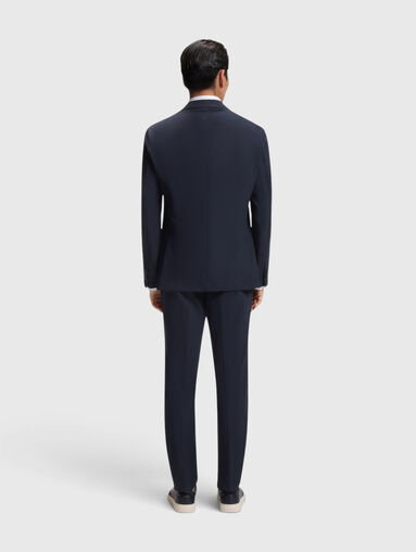 Slim-fit jacket in dark blue - 3