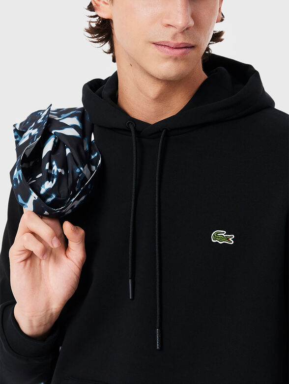 Cotton fleece hoodie - 4