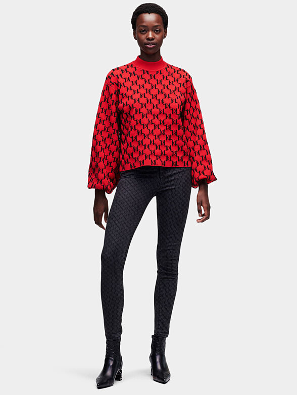 Monogram sweater - 1
