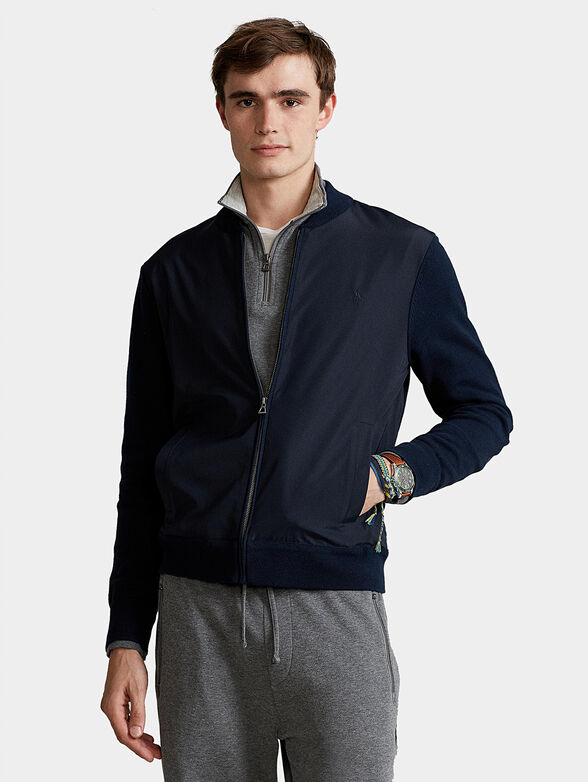 Jacket with logo embroidery - 1