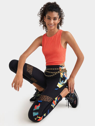 CALIX Leggings with lace details - 3