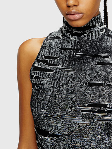 M-ALMA cotton top with rips - 5