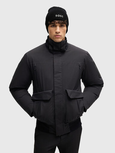 Knitted hat with accent logo - 3