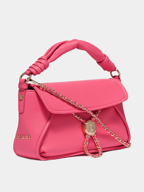 Black handbag with chain details - 2