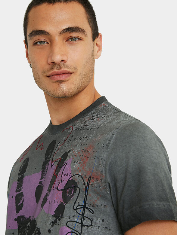 ROY t-shirt with abstract print - 2