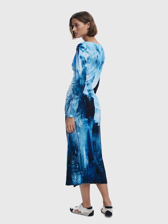 Dress with iridescent effect - 1