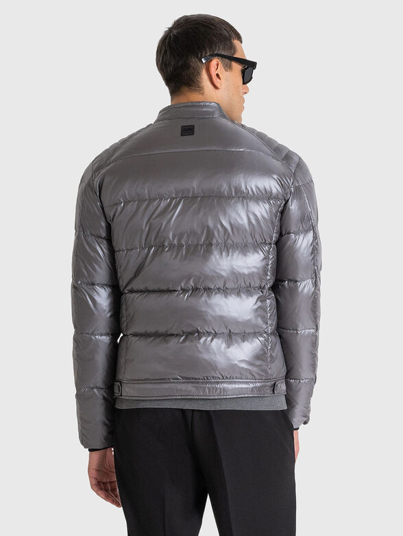Quilted jacket in black - 2