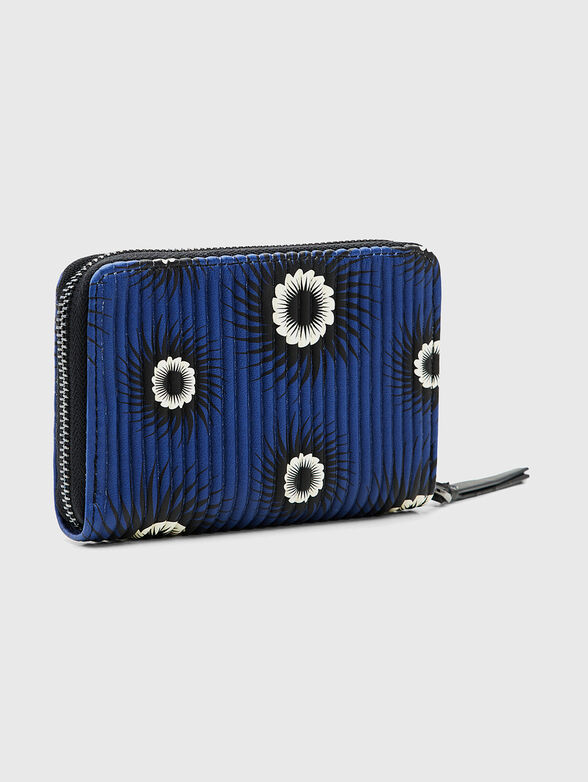 Wallet with black and white details - 2