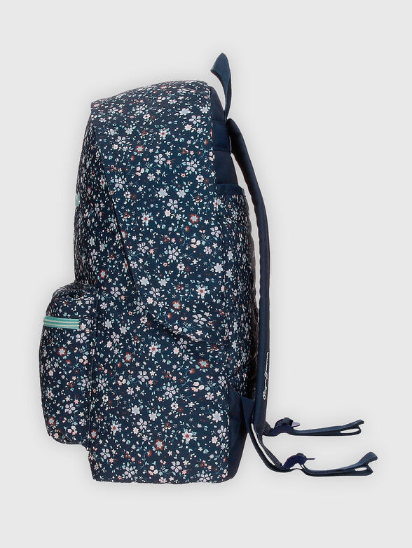 ALENKA backpack with floral print - 4
