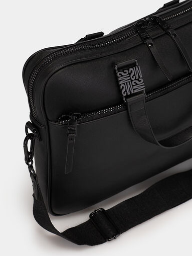 BTECH black laptop bag - 4