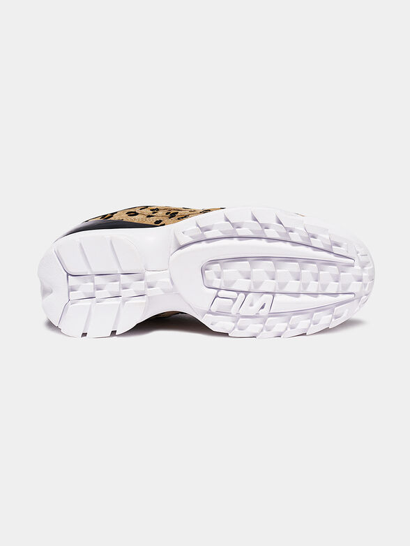 DISRUPTOR Suede sneakers with leopard print - 5