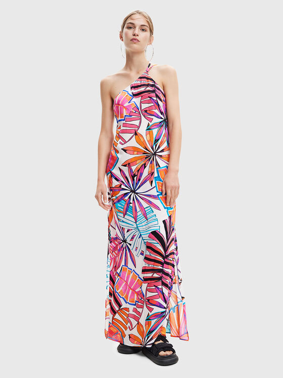 SALINAS dress in viscose with floral print - 1