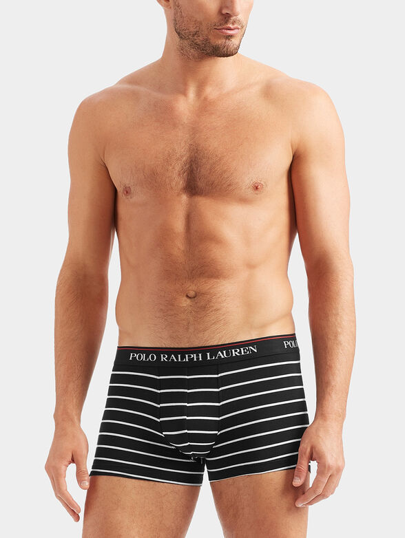 Set of three boxers in black color - 3