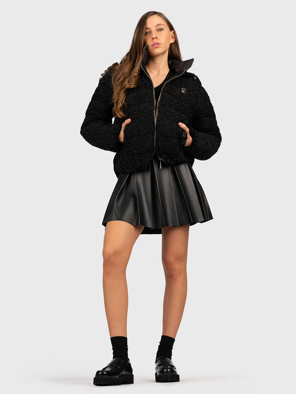 Black jacket with shiny accents - 2