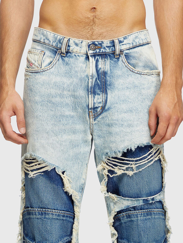 D-FIRE-FSF unisex straight jeans - 3