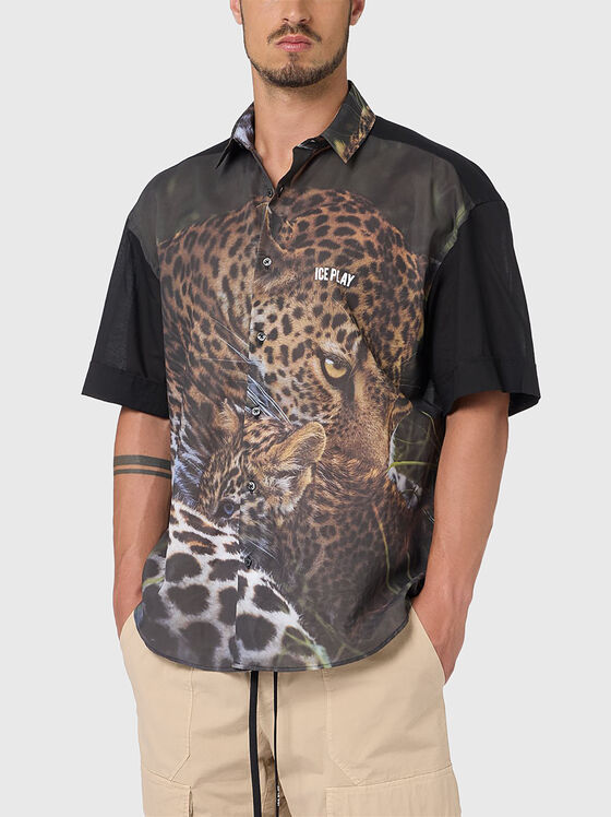 Риза с животински принт - 1