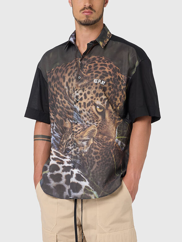 Animal print shirt - 1