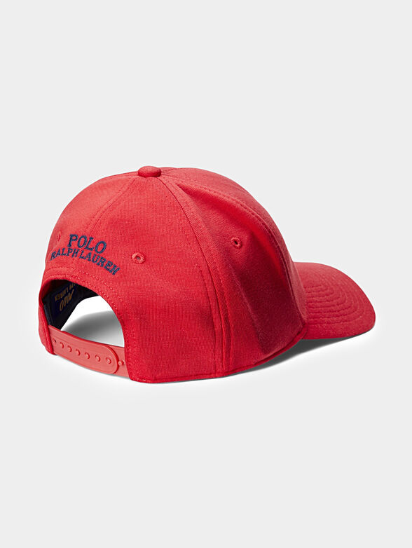 Baseball cap in red color - 2