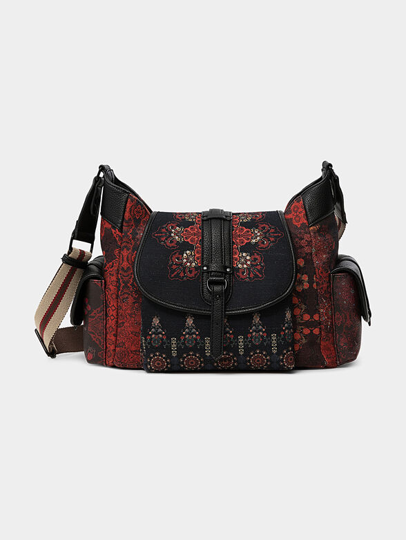 KYOTO Crossbody bag with floral print - 1
