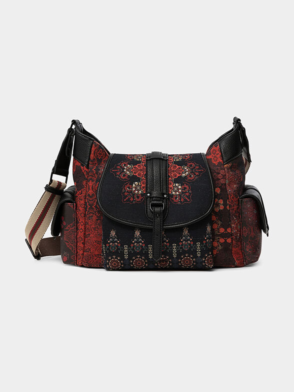 KYOTO Crossbody bag with floral print - 1