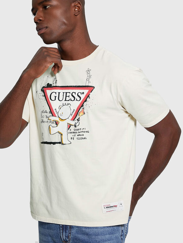 T-shirt with art print - 4