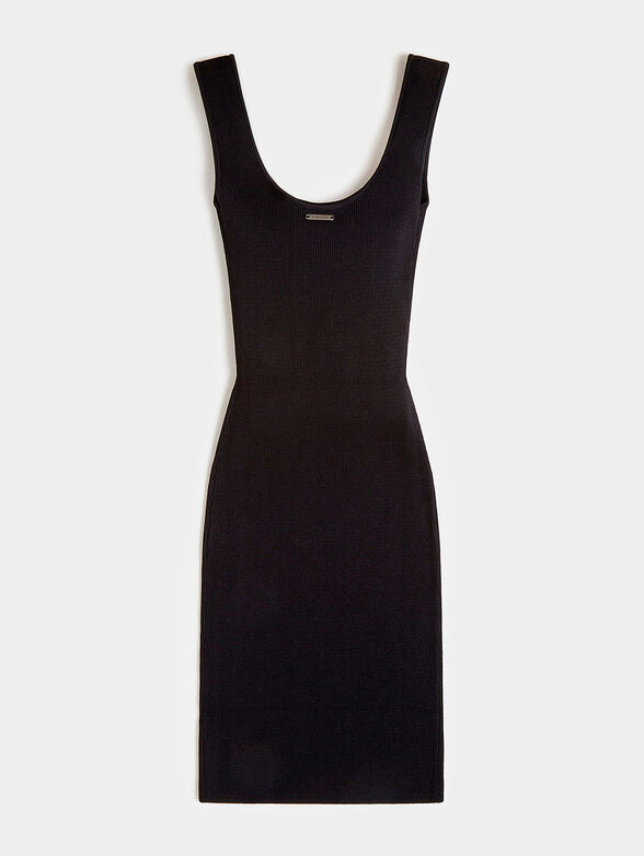 Black midi dress - 2