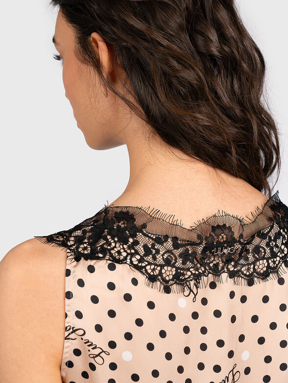 Top with lace - 4