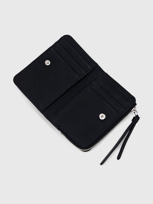 Wallet with logo and floral design - 3