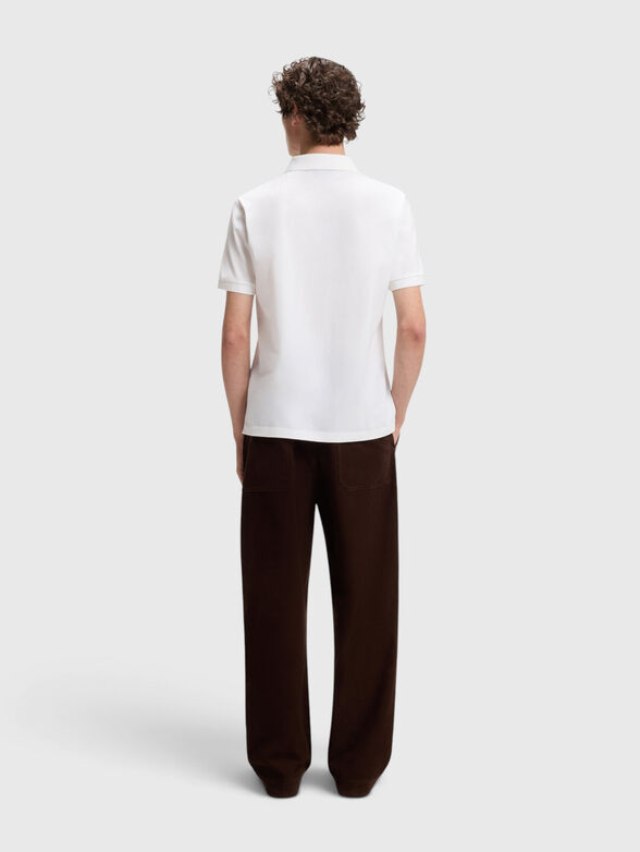 BECKHAM x BOSS cotton and silk polo shirt  - 2