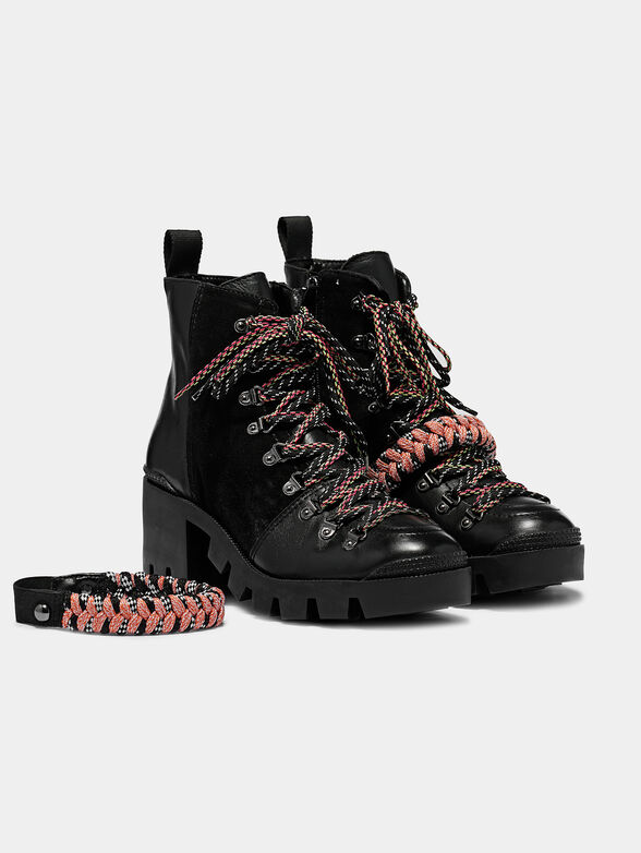 EMANUELA Booties with colorful details - 4